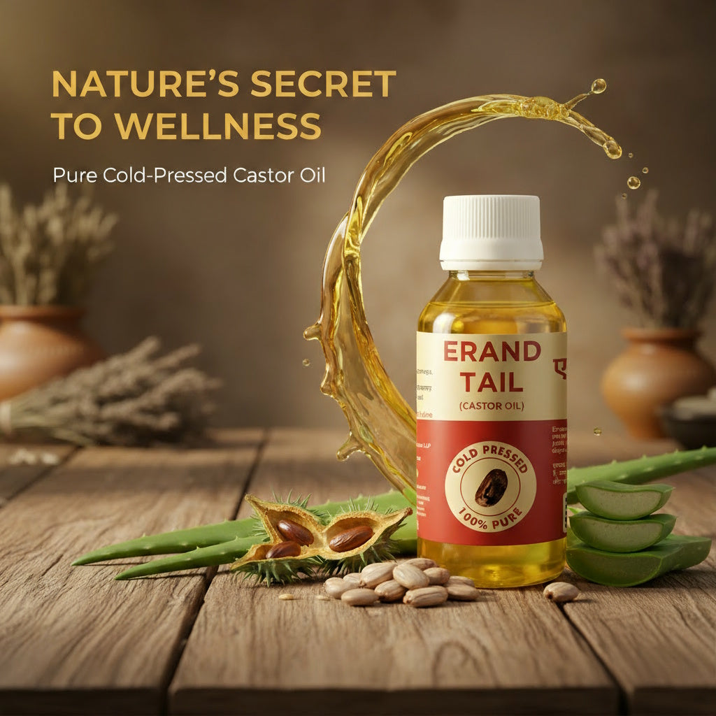 Castor Oil - Erand Tail - Andi ka Tel